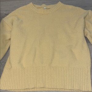 Cozy Yellow Sweater